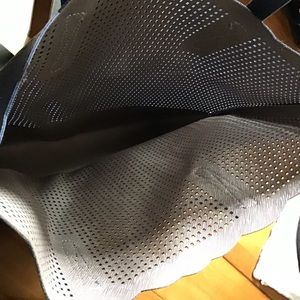 NWOT Neiman Marcus Navy Blue Shoulder Purse Tote Bag